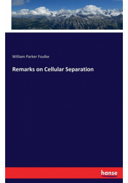 Remarks on Cellular Separation