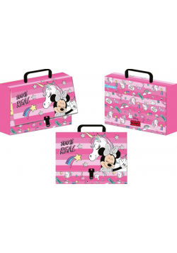 Teczka z rączką walizeczka Minnie Mouse