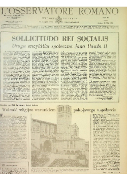 L'osservatore Romano Nr 1 do 12 / 88