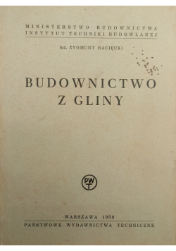 Budownictwo z gliny 1950 r