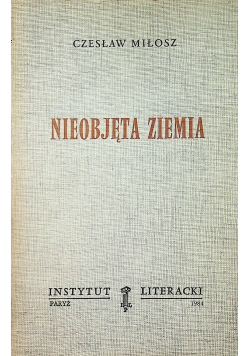 Nieobjęta ziemia II obieg