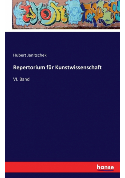 Repertorium für Kunstwissenschaft