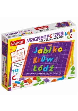 Magnetyczna tablica z alfabetem