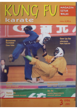Kung Fu Karate Magazyn sztuk walki nr 3