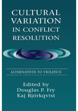Cultural Variation in Conflict Resolution