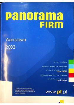 Panorama Firm 2003