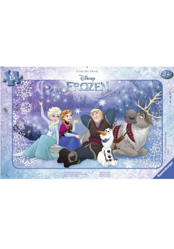 Puzzle 15 Frozen - Pod gwiazdami