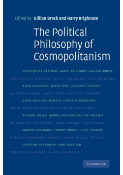 Political Phil Cosmopolitanism