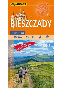 Mapa turystyczna - Bieszczady 1:50 000