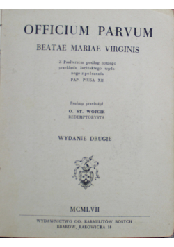 Officium Parvum