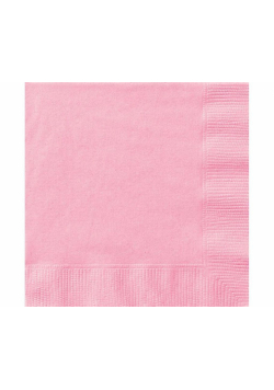 Serwetki papierowe różowe 25x25cm 20szt