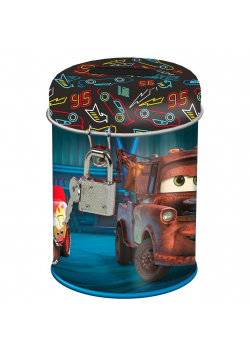 Skarbonka z kłódką Cars 45 DERFORM