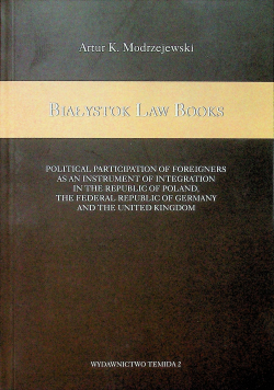 Białystok Law Books Political Participation of Foreigners