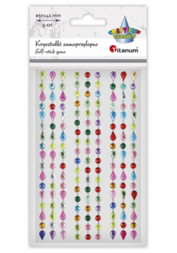 Perełki samoprzylepne Paski mix 9szt
