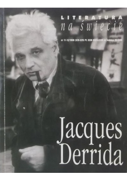 Literatura na świecie Jacques Derrida nr 11 12