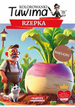 Rzepka z naklejkami. Kolorowanki Tuwima