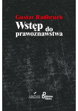 Wstęp do prawoznawstwa