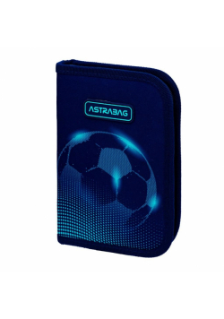 Piórnik 2klapk bez wyp Astrabag Football Light AC1
