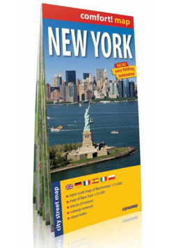 New York city street map 1:75 000