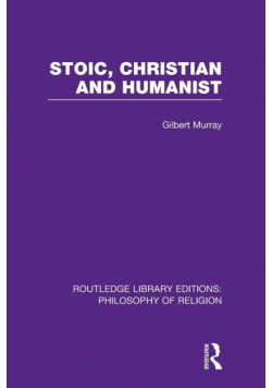 Stoic, Christian and Humanist