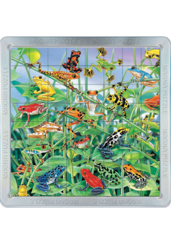 Puzzle 3D Żaby 64 elementy
