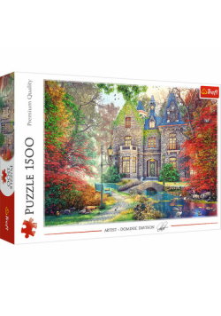 Puzzle Jesienny dworek 1500