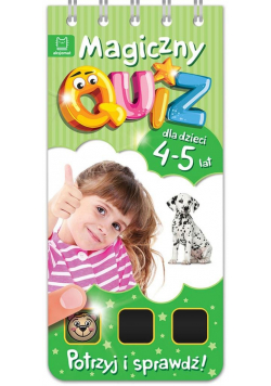 Magiczny quiz dla dzieci 4-5 lat Zielony