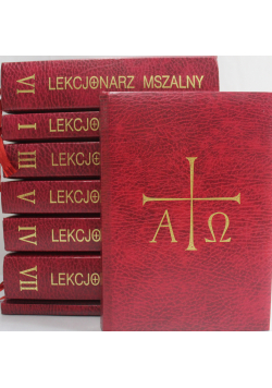 Lekcjonarz mszalny  zestaw 8 tomowy