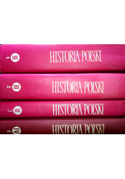 Historia polski 4 tomy