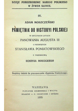 Pamiętnik do historyi polskiej, 1905 r.
