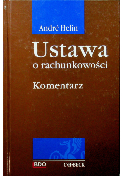 Ustawa o rachunkowości Komentarz
