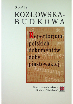 Repertorjum polskich dokumentów doby piastowskiej