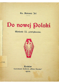Do nowej Polski 1933 r