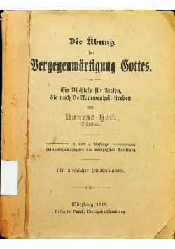 Bergenenwartigung Gottes