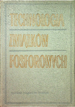 Technologia związków fosforowych