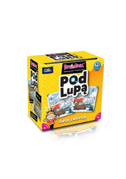 Brain Box Pod lupą Świat zwierząt