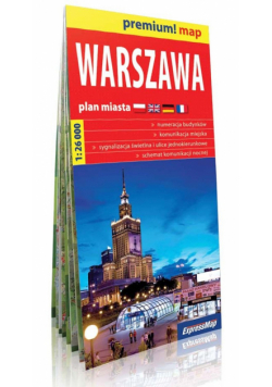Warszawa - plan miasta 1:26 000