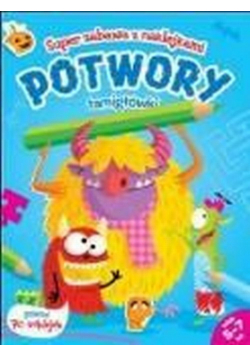 Super zabawa z naklejkami Potwory