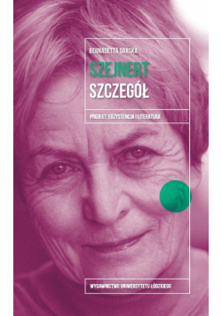 Małgorzata Szejnert. Szczegół