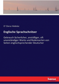 Englische Sprachschnitzer