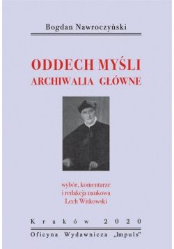 Bogdan Nawroczyński Oddech myśli