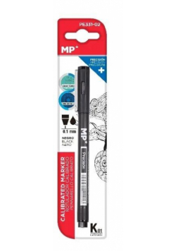 Marker precyzyjny kaligraficzny 0,1mm czarny