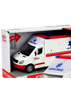 Ambulans z napędem frykcyjnym 1:16