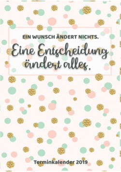 Dein Terminkalender für 2019 - Planen, Notieren und Organisieren