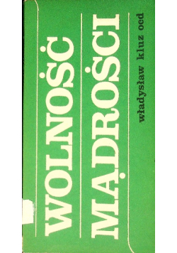 Wolność mądrości