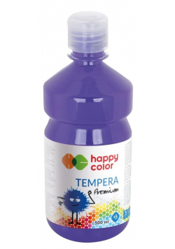 Farba tempera Premium 500ml filetowa HAPPY COLOR