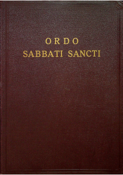 Ordo Sabbati Sancti