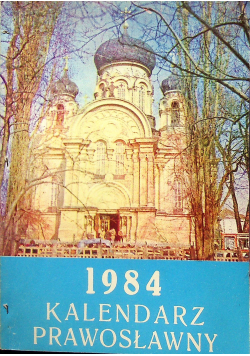 1984 Kalendarz Prawosławny