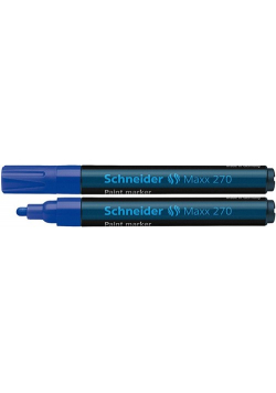 Marker olejowy SCHNEIDER Maxx 270 okrągły 1-3 mm niebieski