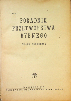 Poradnik Przetwórstwa Rybnego